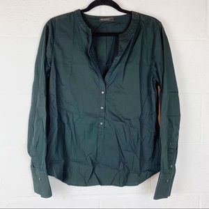 Neil Barrett | sm | black popover long sleeve top